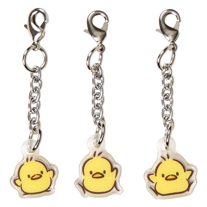 SANRIO | Acrylic Carabiner Keychain 80×10×80mm (Pochacco Loves Pee-chans)