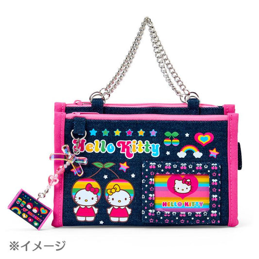 SANRIO | Secret Denim Pen Pouch Style Strap (Shipped Randomly) (Heisei Era Girl's Item)