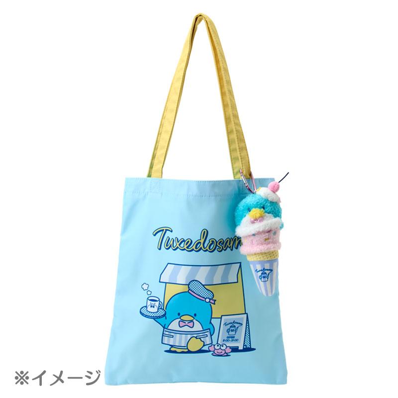 SANRIO | Tuxedo Sam Tuxedosam Plush Keychain Mascot Holder Bag Charm 75x70x200mm (Cafe Design)