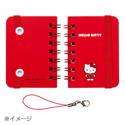 SANRIO | Hello Kitty Mini Ring Notebook 55x10x70mm