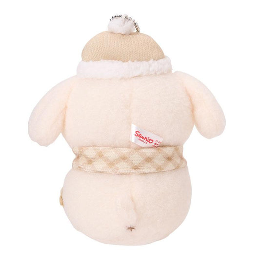 SANRIO | Pompompurin Mascot Holder with Ramune 110×70×115mm (Snowman)