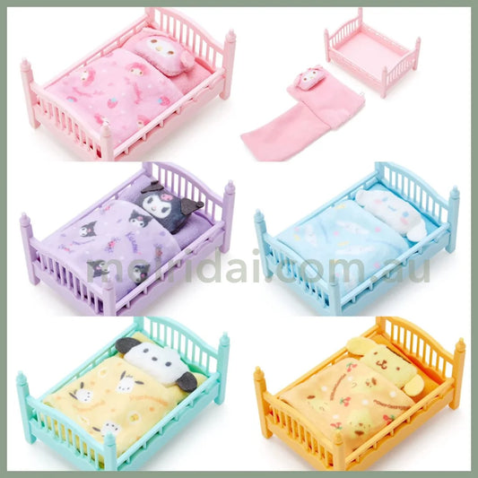 Sanriominiature Bed Miniature Collection 9 X 6.2 6 Cm
