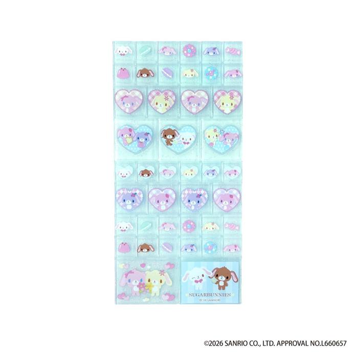 SPINNS x SANRIO | Sugarbunnies Tile Sticker 122×60×4mm (Blue)