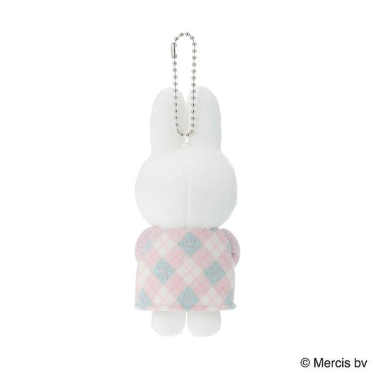 MIFFY | MIFFY CHECK Mascot Keychain Bag Charm 165x70x50mm