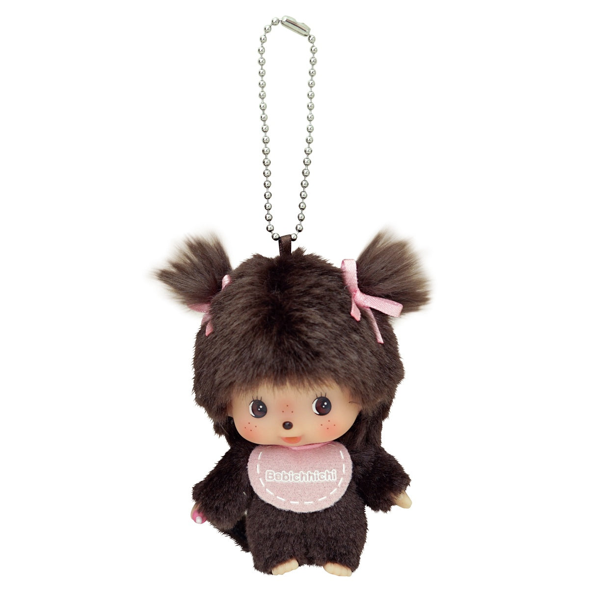 Monchhichi | Big Face Bebichhichi SS Keychain Bag Charm H9.5×W6×D5.5cm (Girl)