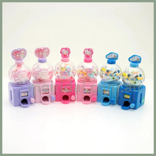 【赏味期限2024.8】Sanrio | Gum Ball Machine 68G Random 三丽鸥食玩 糖果机+糖果 随机发货