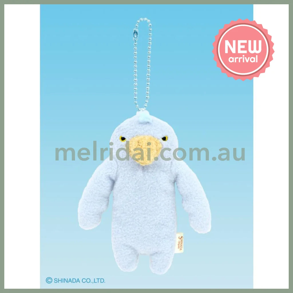 SHINADA | Fumofumo-san Mascot Holder Plush Keychain 11cm (Jito)