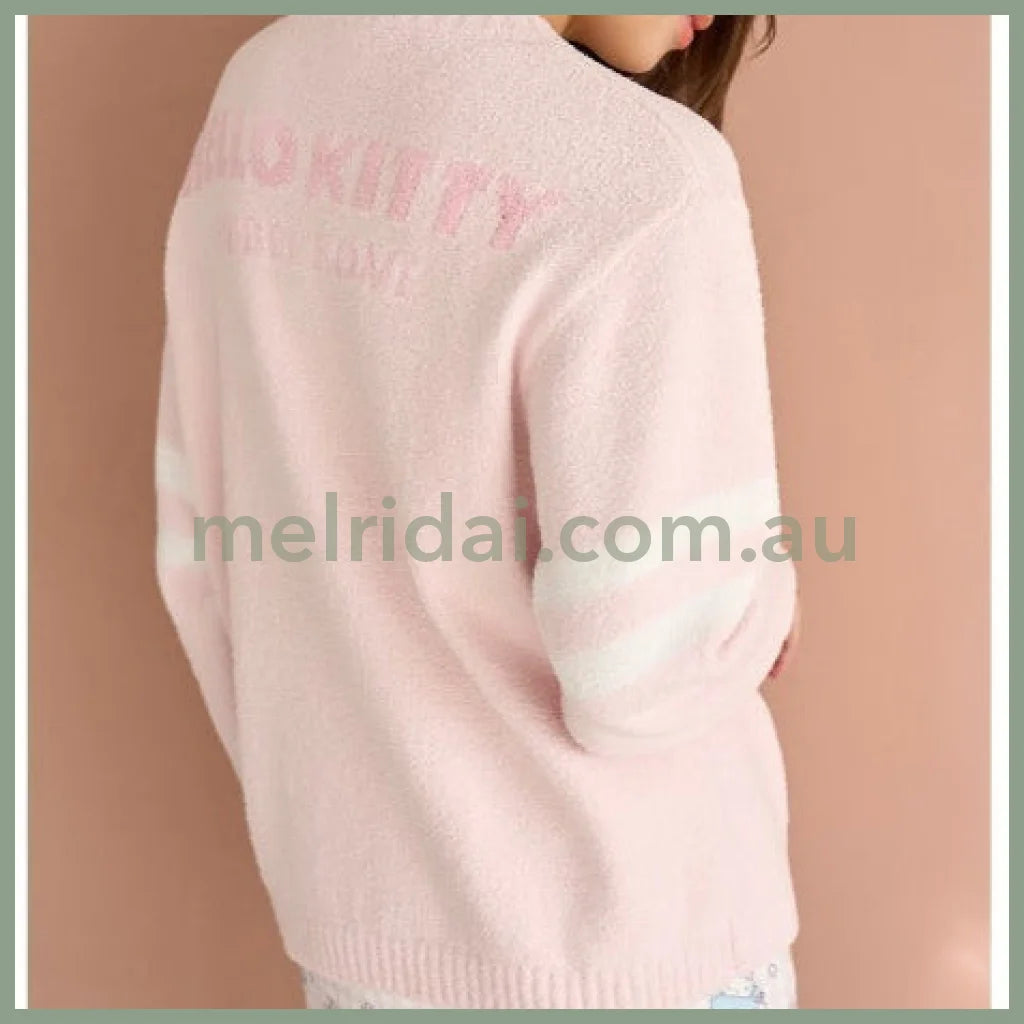 SNIDEL HOME X SANRIO HELLO KITTY | Knit Pullover Lounge Clothes Pink