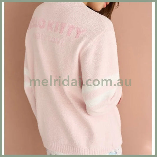 SNIDEL HOME X SANRIO HELLO KITTY | Knit Pullover Lounge Clothes Pink
