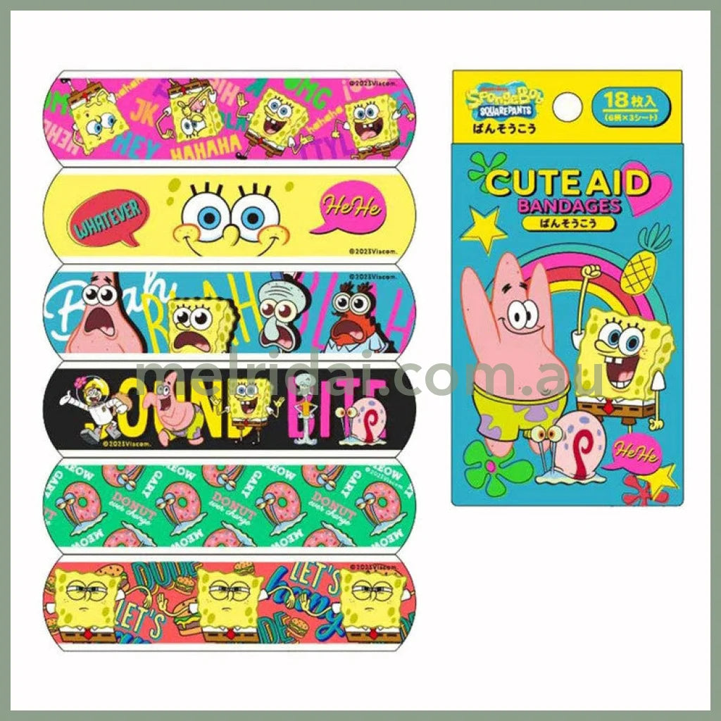 SpongeBob SquarePants | Bandage Plaster 18 Pcs