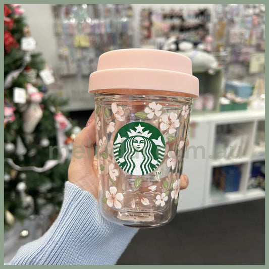 Starbucks Japan | Sakura 2024 Glass Cupheat Resistant Double Wall 296Ml 日本星巴克 樱花季