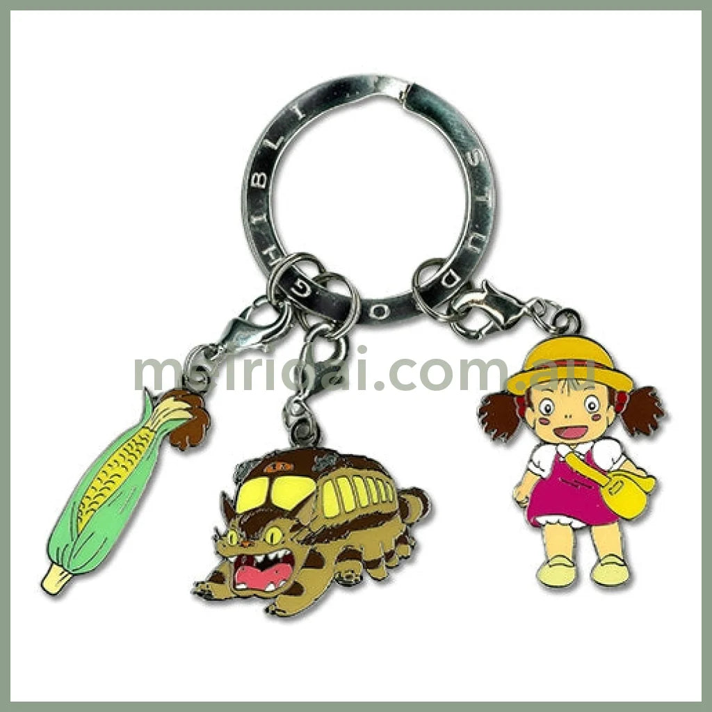Studio Ghibli | 3 Pieces Key Ring Totoro Jh-12