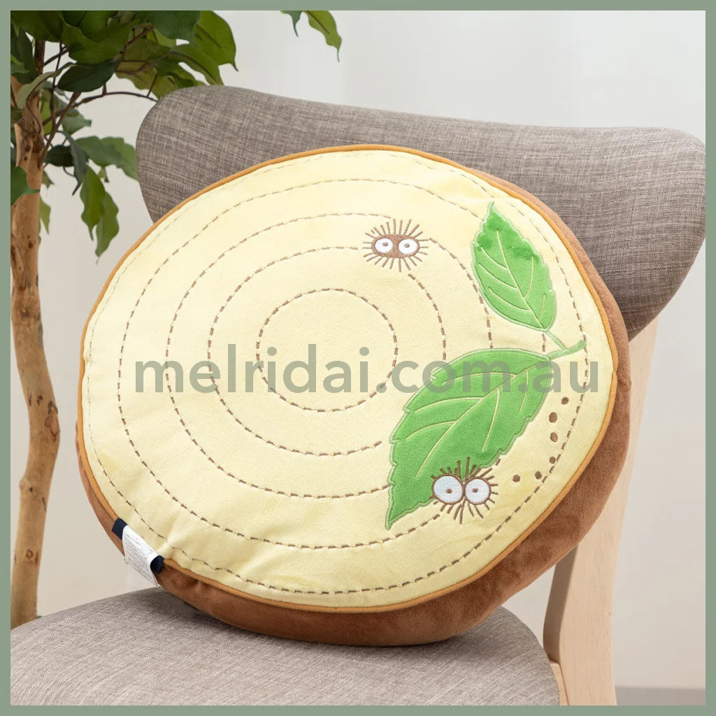 STUDIO GHIBLI | Cushion Totoro Leaves D40xH8 cm (My Neighbor Totoro)
