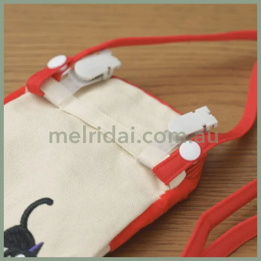 Studio Ghibli | Kiki’s Delivery Service Jiji Mascot Pocket Pouch Outing Pouch Shoulder Bag 17 x 12 x 3cm