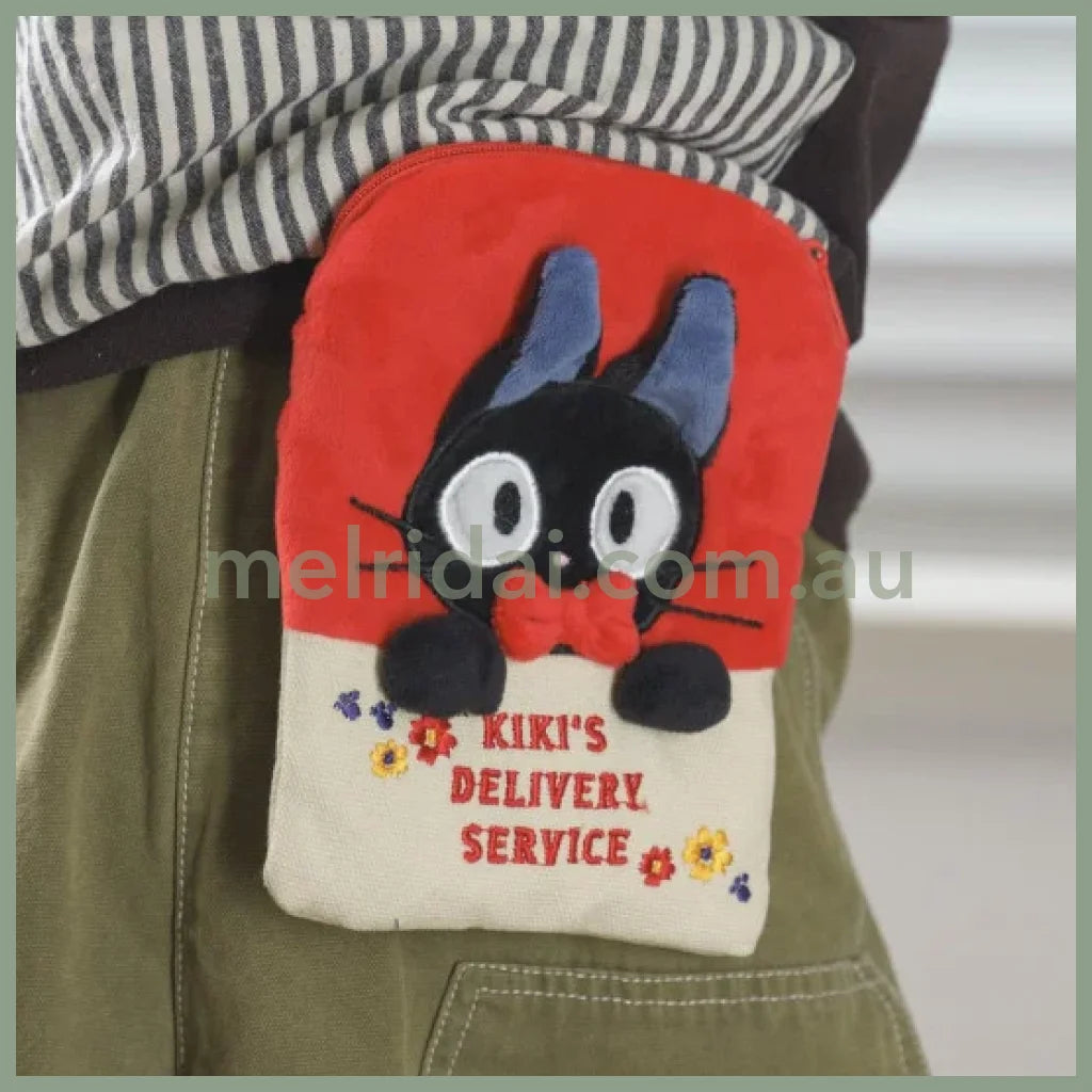 Studio Ghibli | Kiki’s Delivery Service Jiji Mascot Pocket Pouch Outing Pouch Shoulder Bag 17 x 12 x 3cm