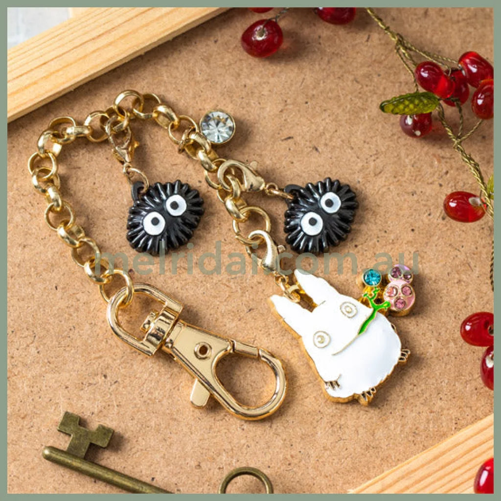 Studio Ghibli|My Neighbor Totoro Charm Chain My 19×2.2×0.3Cm 宫崎骏 吉卜力 龙猫金属挂件/挂链/钥匙链 Small & Fruits