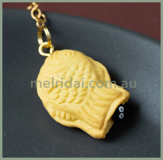 Studio Ghibli | My Neighbor Totoro Strap Key Chain Japanese Sweets Burarin W20×H27×27Dmm (Taiyaki