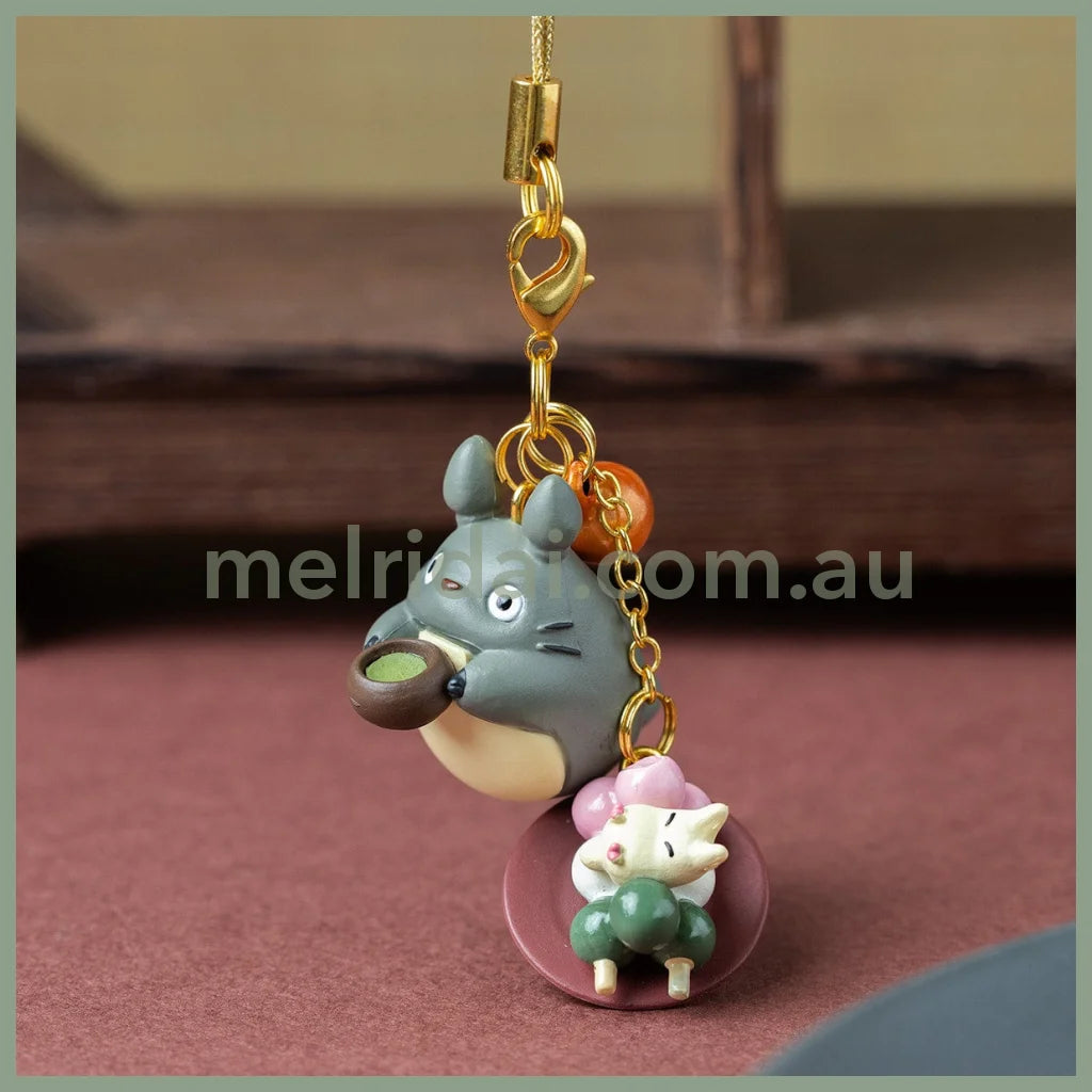 Studio Ghibli | My Neighbor Totoro Strap Key Chain Japanese Sweets Burarin W20×H27×27Dmm (Take A