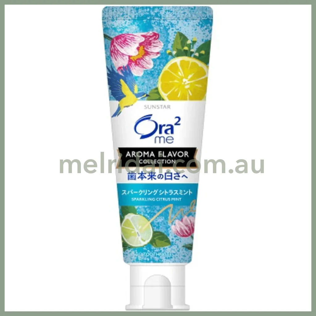 Sunstar | Ora2 Aroma Flavour Collection Toothpaste Sparkling Citrus 130G
