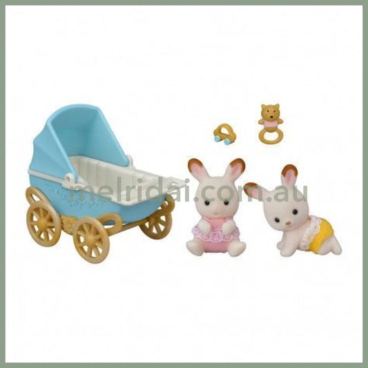 Sylvanian Families | Chocolate Rabbit Twins Set