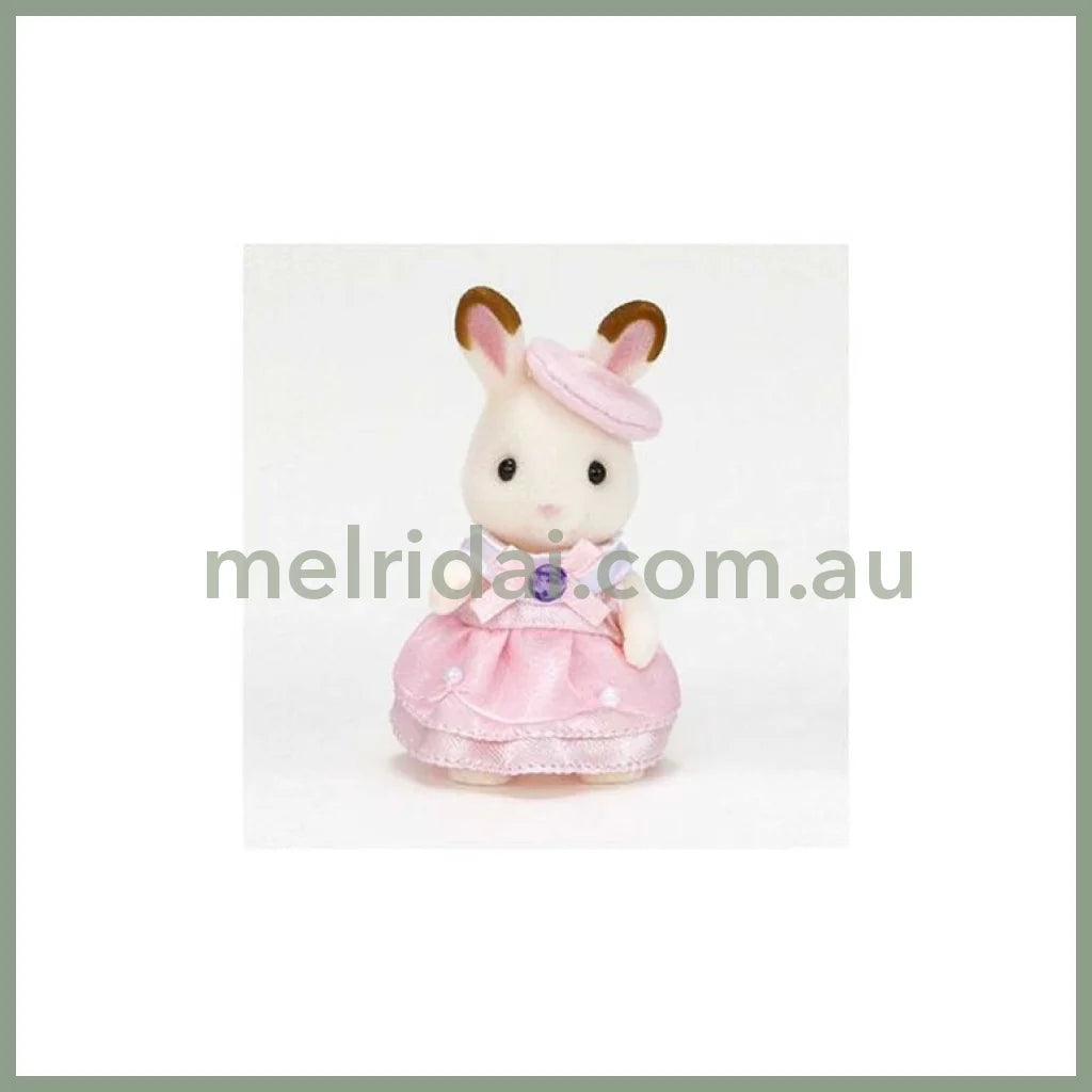 Sylvanian Families | Girls Sister’s Pink Dress Set 100 x 5 x 100mm (Dress & Beret)