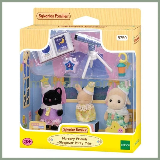 Sylvanian Families | Nursery Friends Sleepover Party Trio
