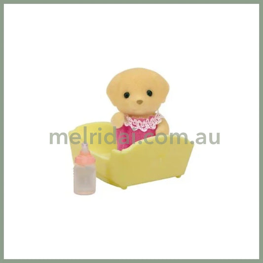 Sylvanian Families | Yellow Labrador Baby 48×100×42Mm 森贝儿森林家族