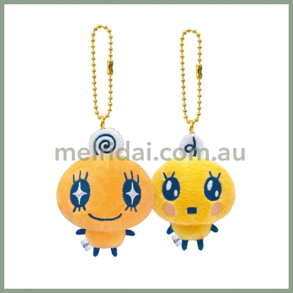 Tamagotchi | Mametchi & Young Mametchi Magnet Series Nico Plush Keychains Pair Set H110 x W140 x D50mm