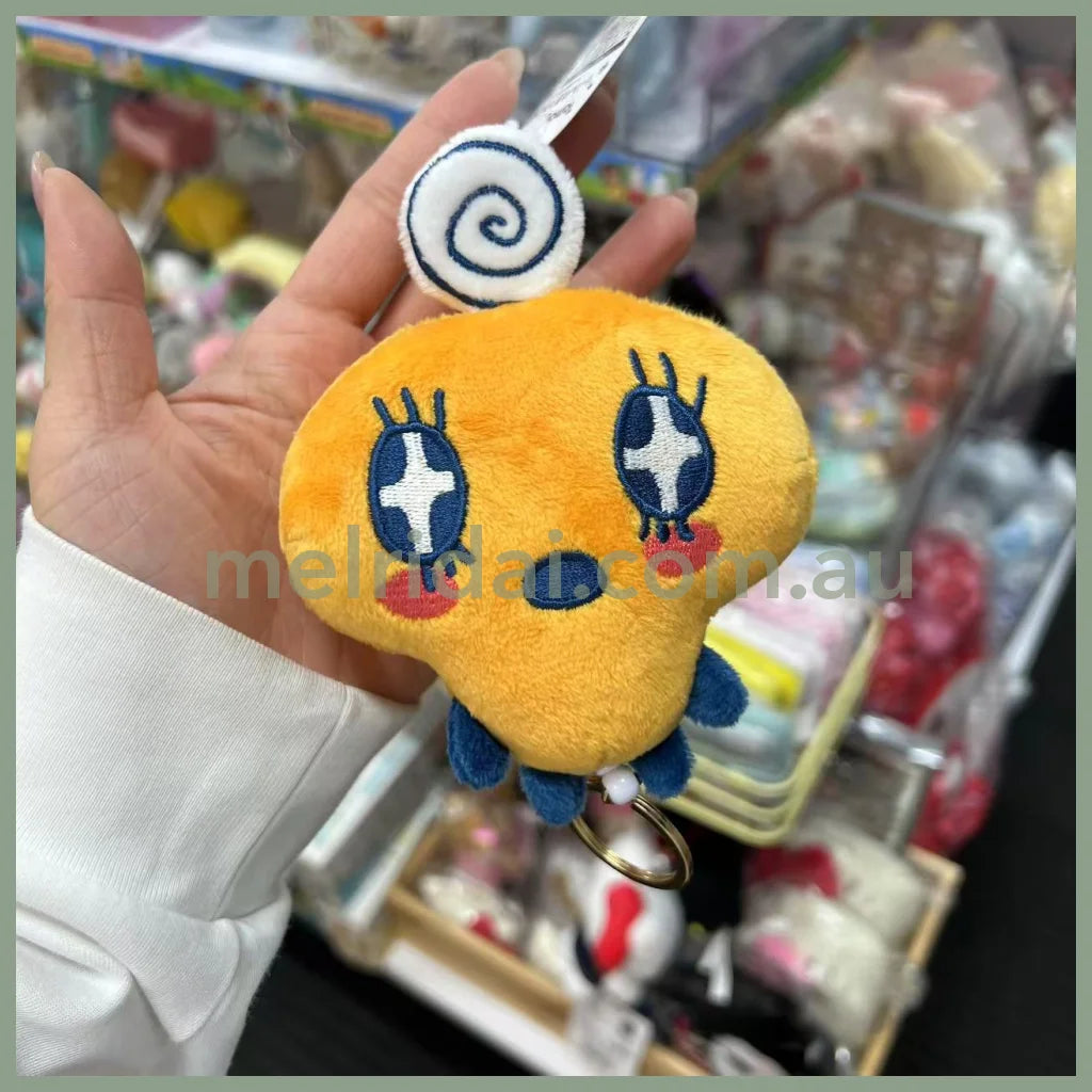 Tamagotchi | Mascot Keychain with Reel H113 x W100 x D53mm (Memetchi)