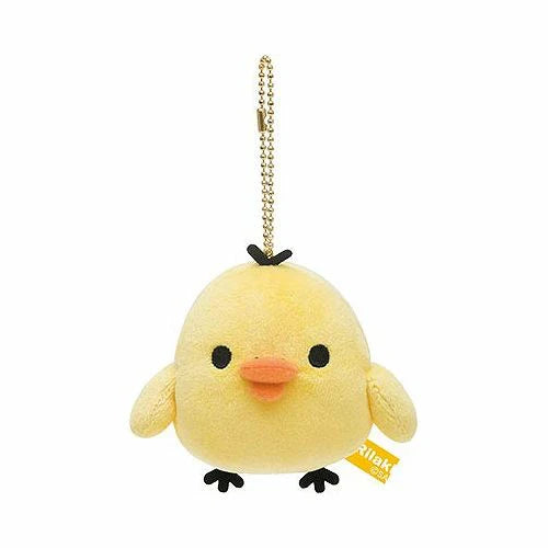 San-X | Rilakkuma Kiiroitori Plush Doll Key Chain Mascot Holder 75×100×70Mm (Always Together)
