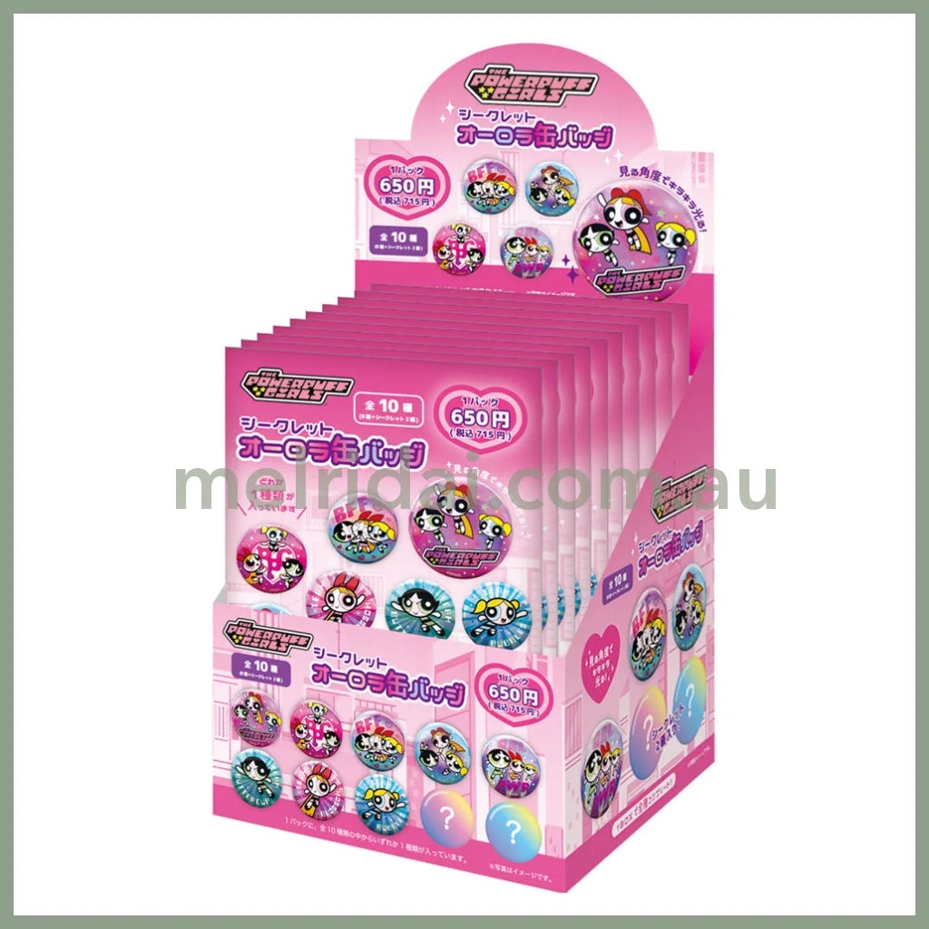 The Powerpuff Girls | Secret Aurora Can Badge Blind Box φ56×D5mm