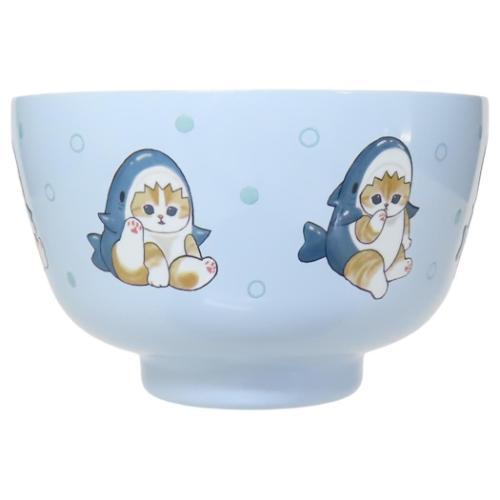 Mofusand | Stainless Vacuum Double Bowl 450ml (Cat Shark Nyan)