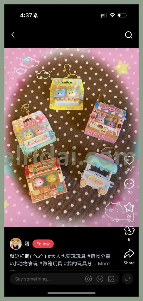 Toisupi no mori! Pettit Pettit Animal Mascot Cute Store Gashapon Capsule Toy