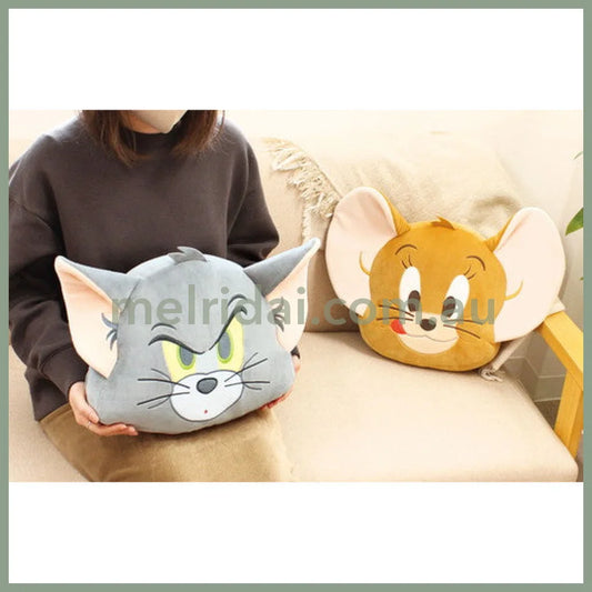 Tom and Jerry | Jerry Face Die-cut Cushion 480×340×70mm