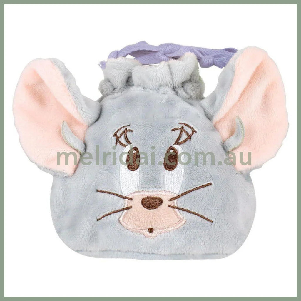 Tom And Jerry | Mascot Drawstring Pouch 10.6 x 10.6 x 12.1cm