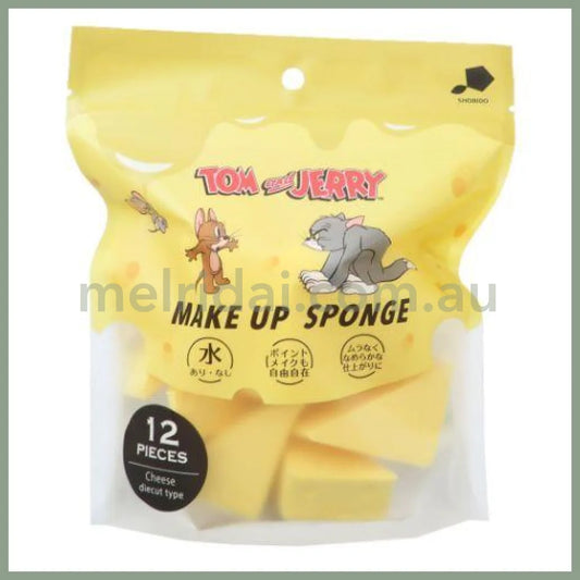 Tom & Jerry | Make Up Sponge Puff Diecut 12Pcs