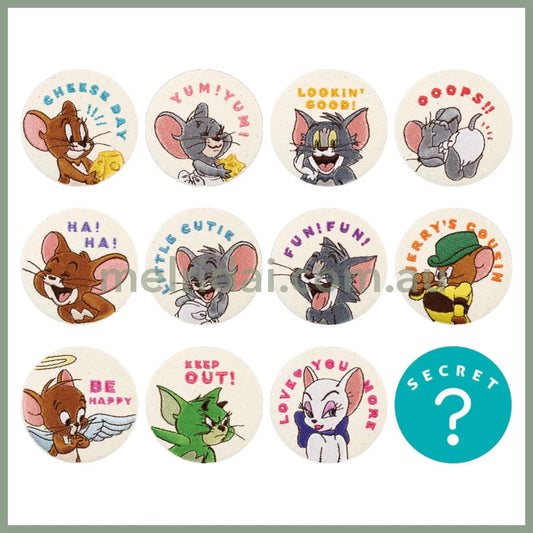 Tom & Jerry | Secret Embroidery Can Badges 56mm