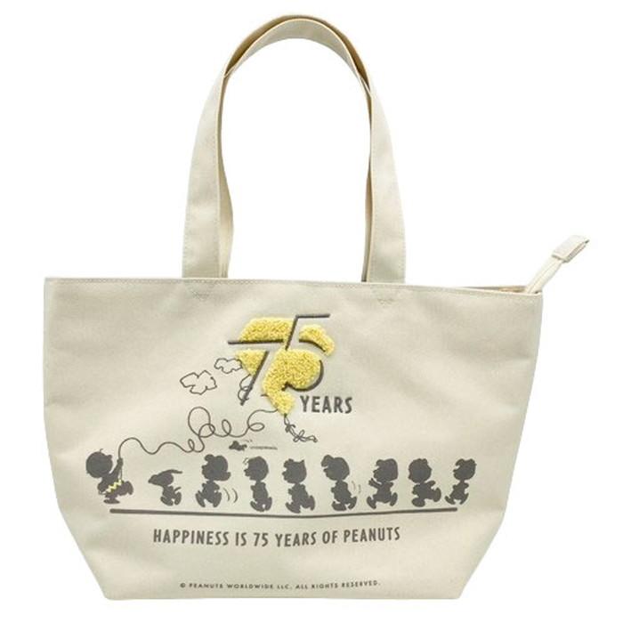 Peanuts | Snoopy 75Th Mini Tote Bag H21×W34×D11Cm