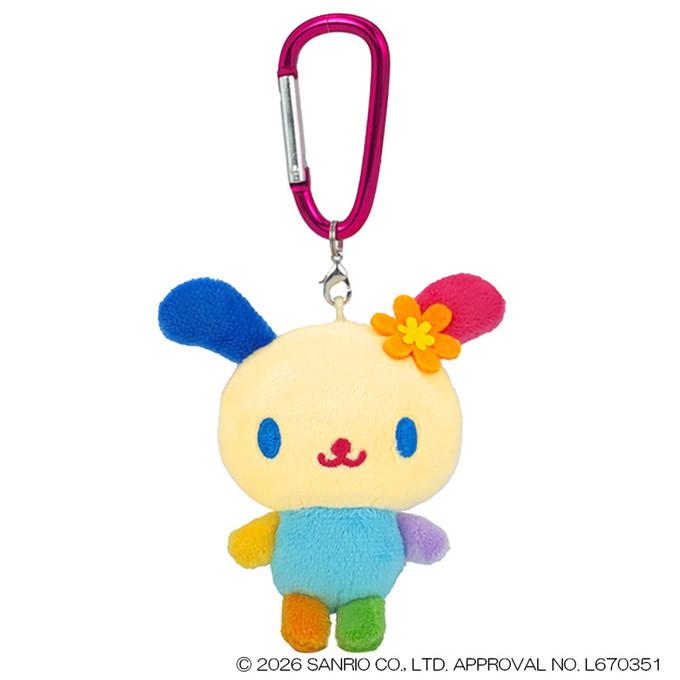 SANRIO | Usahana Mascot Holder Bag Charm Keychain with Carabiner 105x85x40mm (FUWAKUTA)