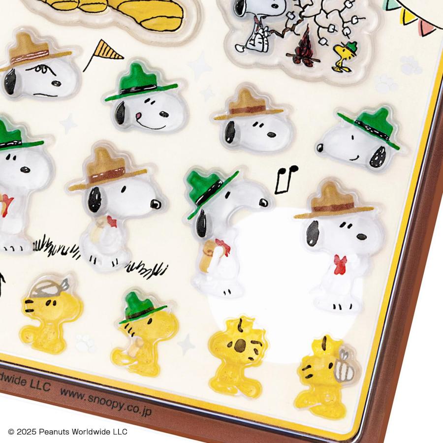 Bonbon Drop | Peanuts Snoopy Seal 3D Sticker 95×170×5mm