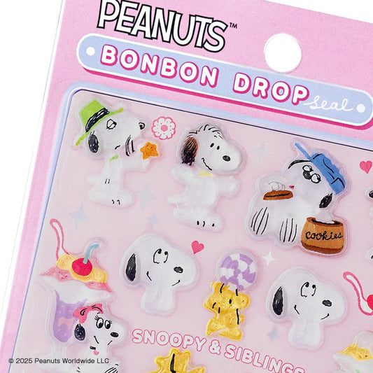 Bonbon Drop | Peanuts Snoopy Seal 3D Sticker 95×170×5mm