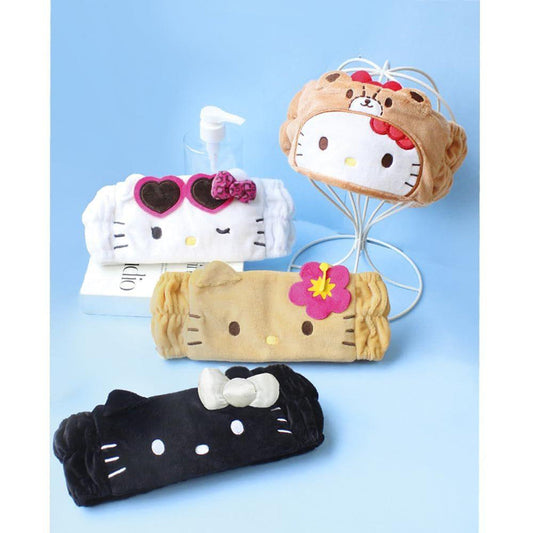 SANRIO | Hello Kitty Face Hairband Hair Band 40 x 169 x 214mm (Sunburn Tan Kitty)