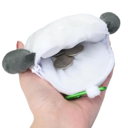 SANRIO | Pochacco Plush Zipper Mascot Mini Pouch with Carabiner 200×110×50mm