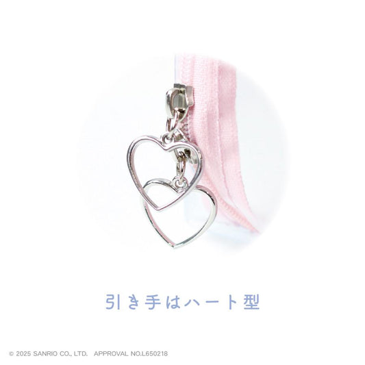 SANRIO | Kuromi Clear Mat Pouch H120×W160×D50mm (Ballet Core)
