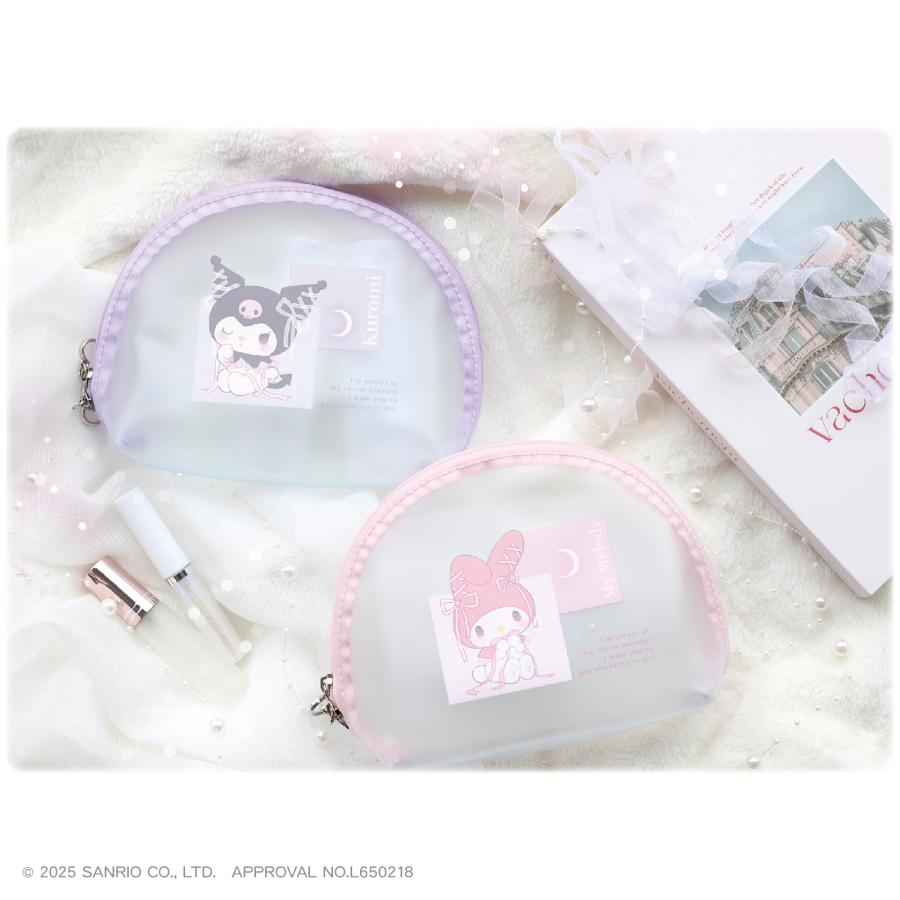 SANRIO | Hello Kitty Clear Mat Pouch H120×W160×D50mm (Ballet Core)
