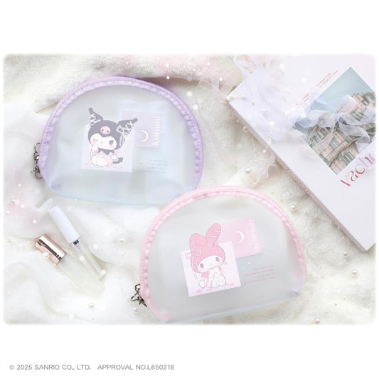 SANRIO | Cinnamoroll Clear Mat Pouch H120×W160×D50mm (Ballet Core)