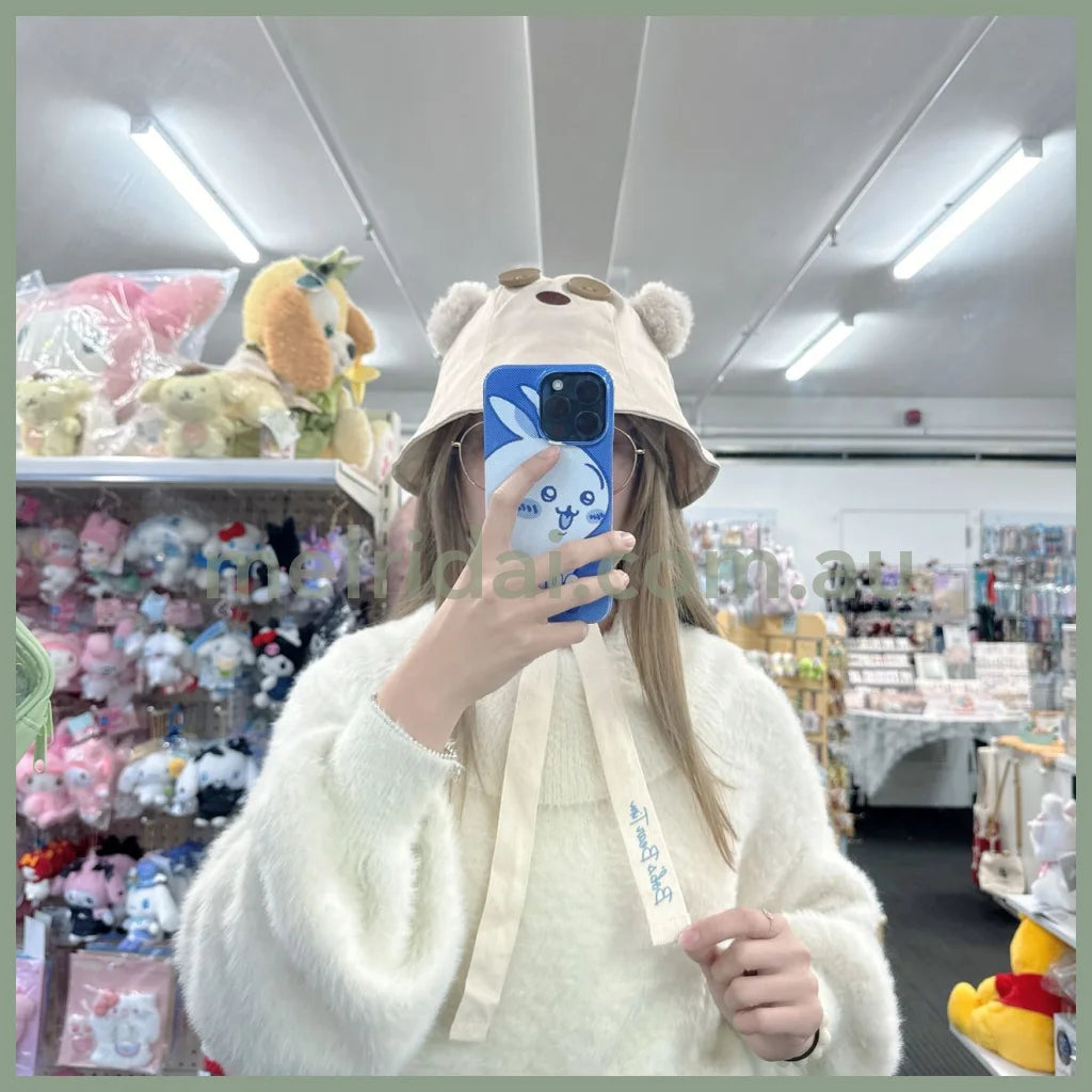 Usj|Minions Bob And Tim Hat 57~59Cm 大阪环球影城 小黄人 鲍勃和他的小熊 帽子/渔夫帽/显脸小 头围可微调(春日雏菊)