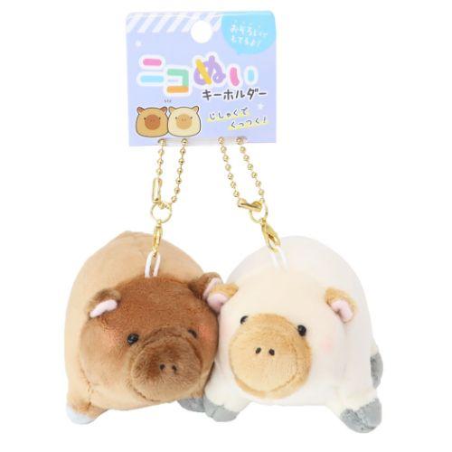 Crux | Plush Keychain With Magnet Set W115×H150×D80Mm (Capybara)