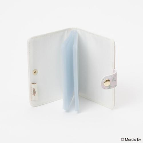 MIFFY | Card Case Card Pouch 80×105×10mm (Floral Pattern)
