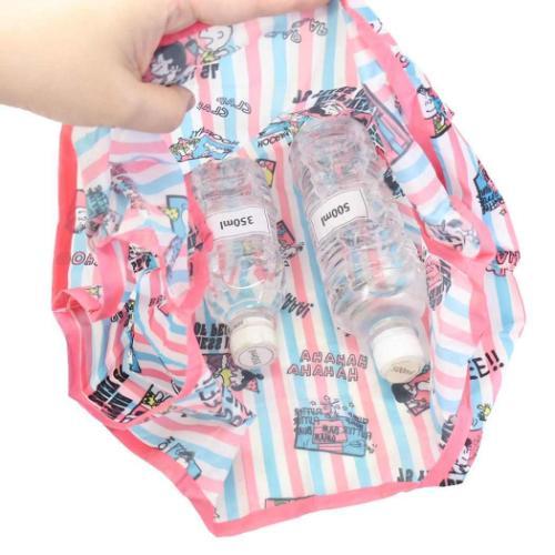 PEANUTS | Snoopy Plush Plush Keychain Eco Bag 270×480×160mm (75th Anniversary Cake Hat)